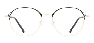 CARETTA CRTTA MTL 7535-C.02 Optik Genç Kadın Oval Çerçeveli Metal - CARETTA