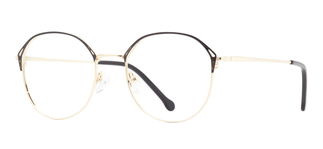 CARETTA CRTTA MTL 7535-C.02 Optik Genç Kadın Oval Çerçeveli Metal - CARETTA (1)