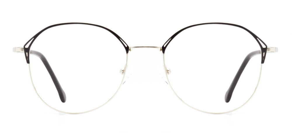 CARETTA CRTTA MTL 7535-C.03 Optik Genç Kadın Oval Çerçeveli Metal - 1