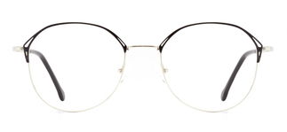 CARETTA CRTTA MTL 7535-C.03 Optik Genç Kadın Oval Çerçeveli Metal - CARETTA