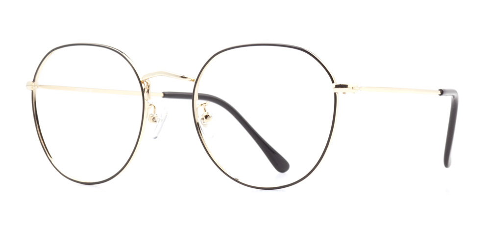 CARETTA CRTTA MTL 7536-C.02 Optik Genç,Yetişkin Erkek,Kadın,Unisex Köşeli Çerçeveli Metal - 2