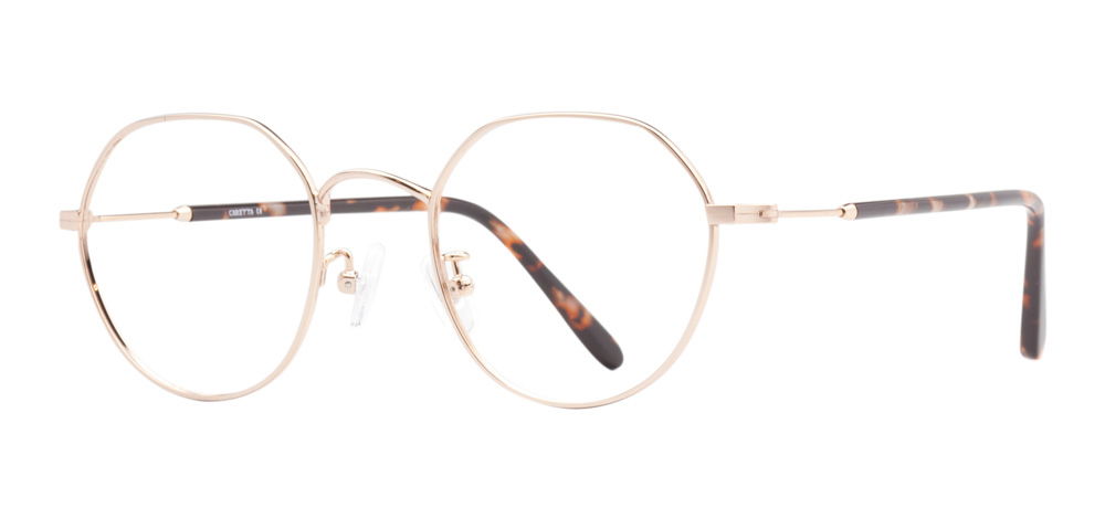 CARETTA CRTTA MTL 7538-C.01 Optik Genç,Yetişkin Erkek,Kadın,Unisex Köseli Çerçeveli Metal - 2