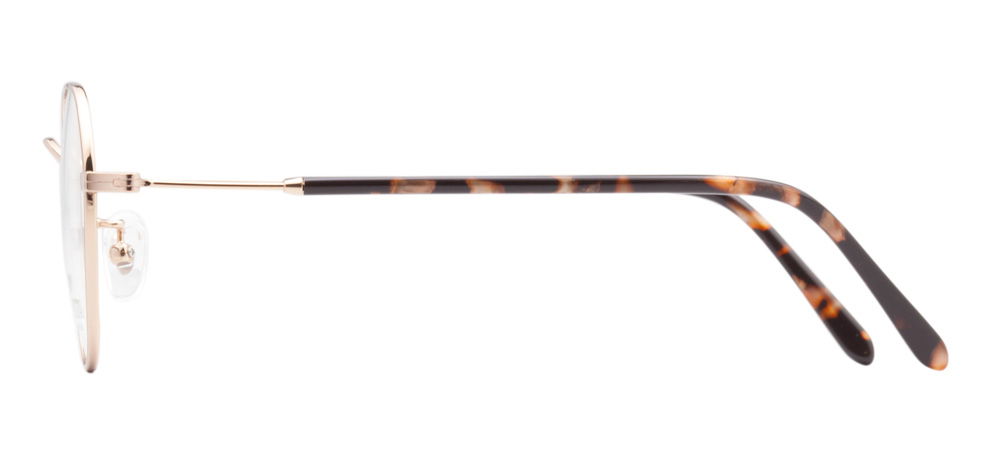 CARETTA CRTTA MTL 7538-C.01 Optik Genç,Yetişkin Erkek,Kadın,Unisex Köseli Çerçeveli Metal - 3