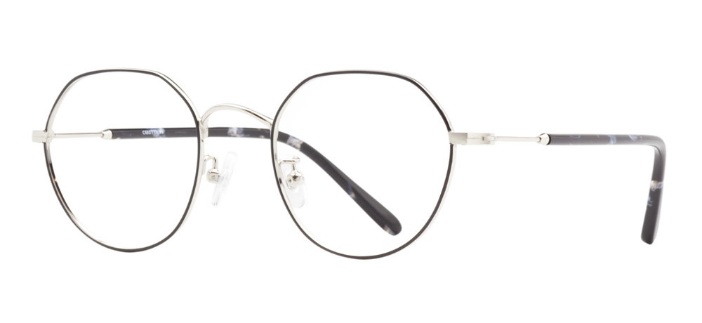 CARETTA CRTTA MTL 7538-C.03 Optik Genç,Yetişkin Erkek,Kadın,Unisex Köşeli Çerçeveli Metal - 2