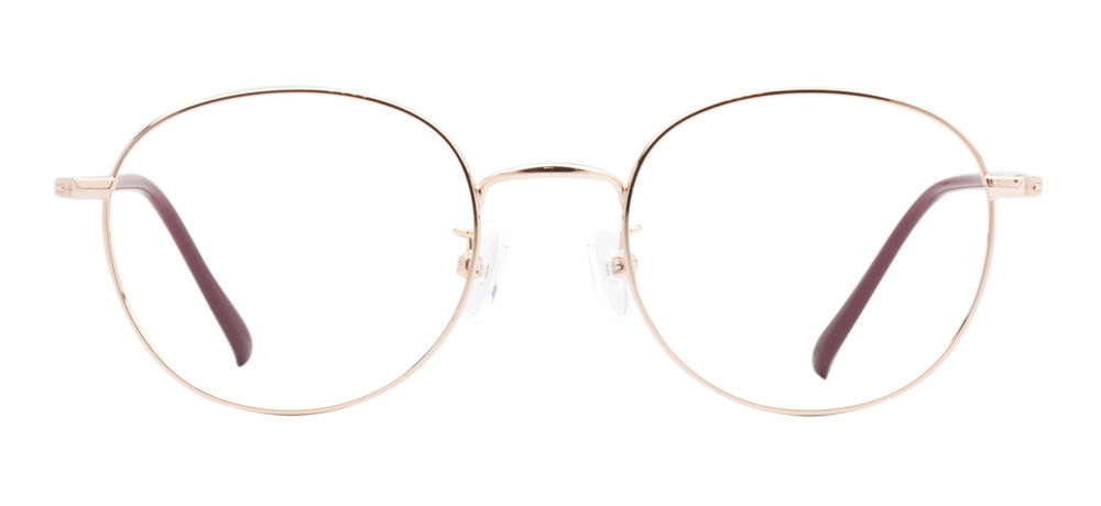 CARETTA CRTTA MTL 7539-C.01 Optik Genç Erkek,Kadın,Unisex Oval Çerçeveli Metal - 1