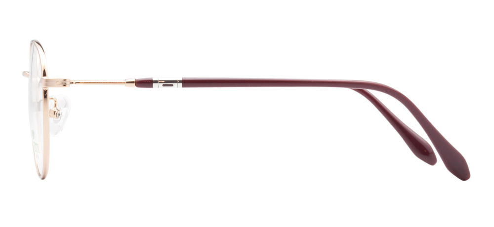 CARETTA CRTTA MTL 7539-C.01 Optik Genç Erkek,Kadın,Unisex Oval Çerçeveli Metal - 3