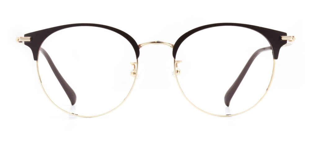 CARETTA CRTTA MTL 7542-C.02 Optik Genç Erkek,Kadın,Unisex Oval Çerçeveli Metal - 1