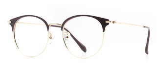 CARETTA CRTTA MTL 7542-C.02 Optik Genç Erkek,Kadın,Unisex Oval Çerçeveli Metal - CARETTA (1)