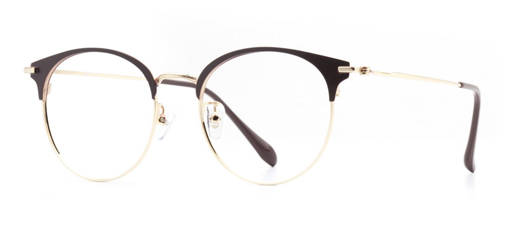 CARETTA CRTTA MTL 7542-C.02 Optik Genç Erkek,Kadın,Unisex Oval Çerçeveli Metal - 2