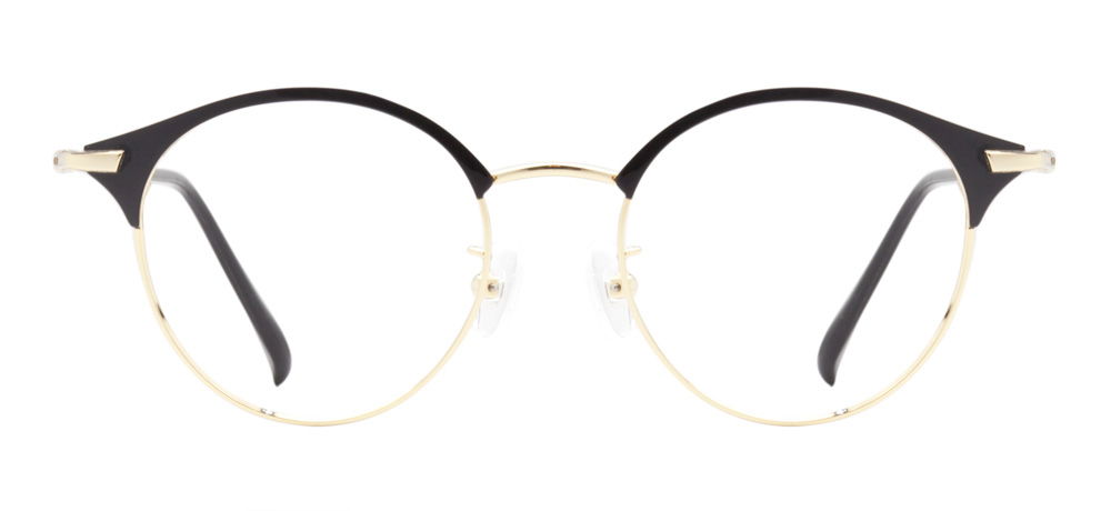 CARETTA CRTTA MTL 7543-C.01 Optik Genç Erkek,Kadın,Unisex Oval Çerçeveli Metal - 1