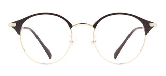 CARETTA CRTTA MTL 7543-C.02 Optik Genç Erkek,Kadın,Unisex Oval Çerçeveli Metal - CARETTA