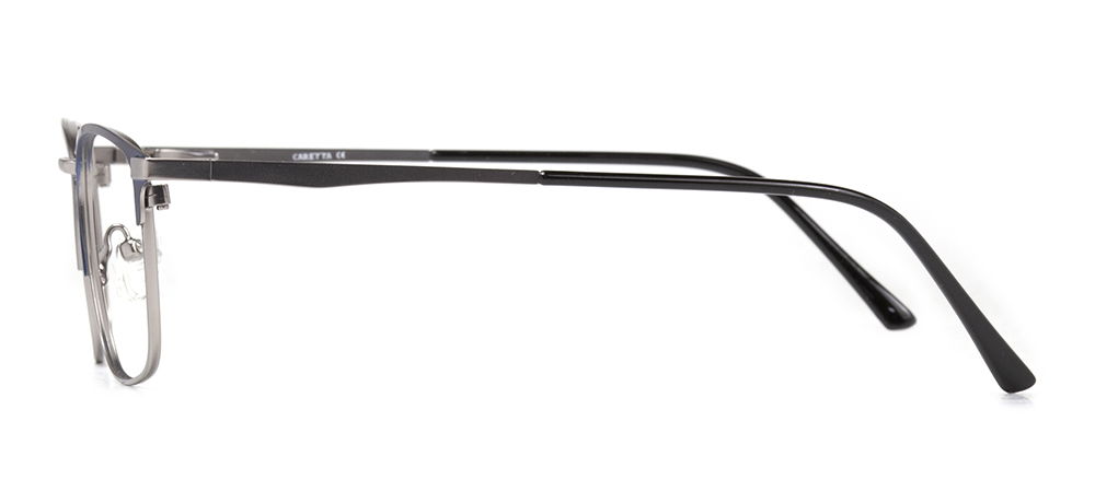 CARETTA CRTTA MTL 7544-C.01 Optik Genç Erkek,Kadın,Unisex Köşeli Çerçeveli Metal - 3