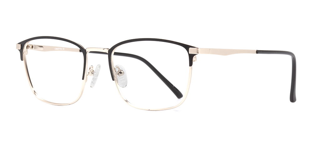 CARETTA CRTTA MTL 7544-C.02 Optik Genç Erkek,Kadın,Unisex Köşeli Çerçeveli Metal - 2
