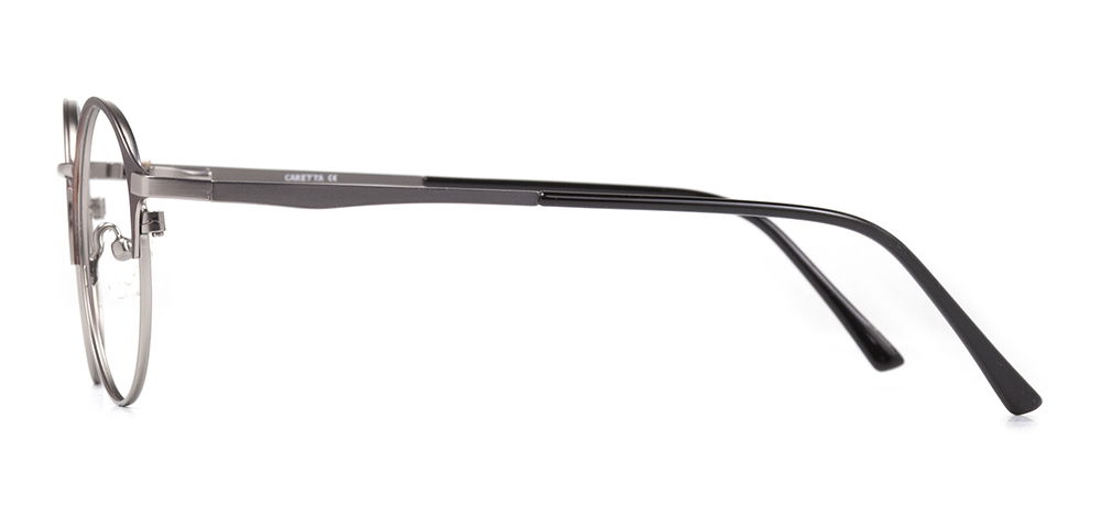 CARETTA CRTTA MTL 7546-C.01 Optik Genç Erkek,Kadın,Unisex Yuvarlak Çerçeveli Metal - 3