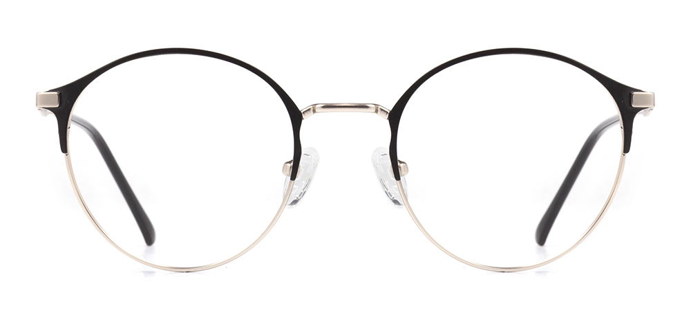 CARETTA CRTTA MTL 7546-C.02 Optik Genç Erkek,Kadın,Unisex Yuvarlak Çerçeveli Metal - 1