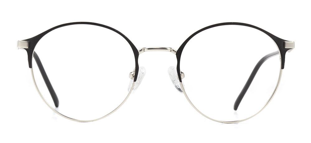 CARETTA CRTTA MTL 7546-C.03 Optik Genç Kadın Yuvarlak Çerçeveli Metal - 1