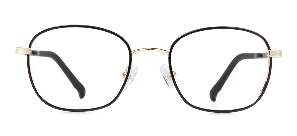 CARETTA CRTTA MTL 7548-C.01 Optik Genç,Yetişkin Kadın Köşeli Çerçeveli Metal - 1