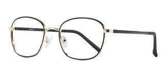 CARETTA CRTTA MTL 7548-C.01 Optik Genç,Yetişkin Kadın Köşeli Çerçeveli Metal - CARETTA (1)