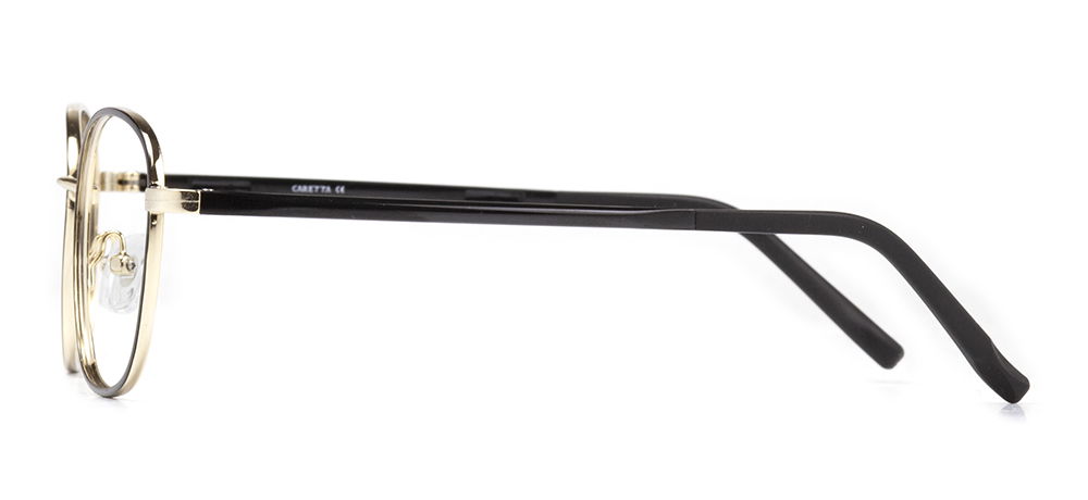 CARETTA CRTTA MTL 7548-C.01 Optik Genç,Yetişkin Kadın Köşeli Çerçeveli Metal - 3