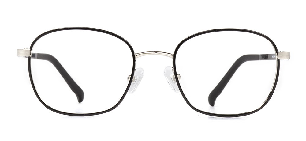 CARETTA CRTTA MTL 7548-C.02 Optik Genç,Yetişkin Kadın Köşeli Çerçeveli Metal - 1