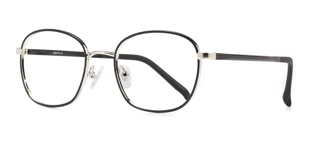 CARETTA CRTTA MTL 7548-C.02 Optik Genç,Yetişkin Kadın Köşeli Çerçeveli Metal - 2