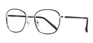 CARETTA CRTTA MTL 7548-C.02 Optik Genç,Yetişkin Kadın Köşeli Çerçeveli Metal - CARETTA (1)