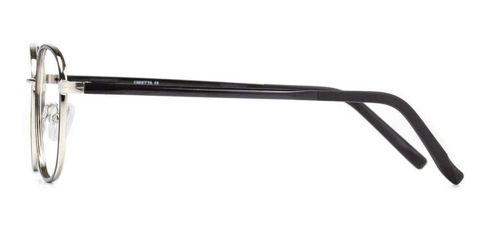 CARETTA CRTTA MTL 7548-C.02 Optik Genç,Yetişkin Kadın Köşeli Çerçeveli Metal - 3