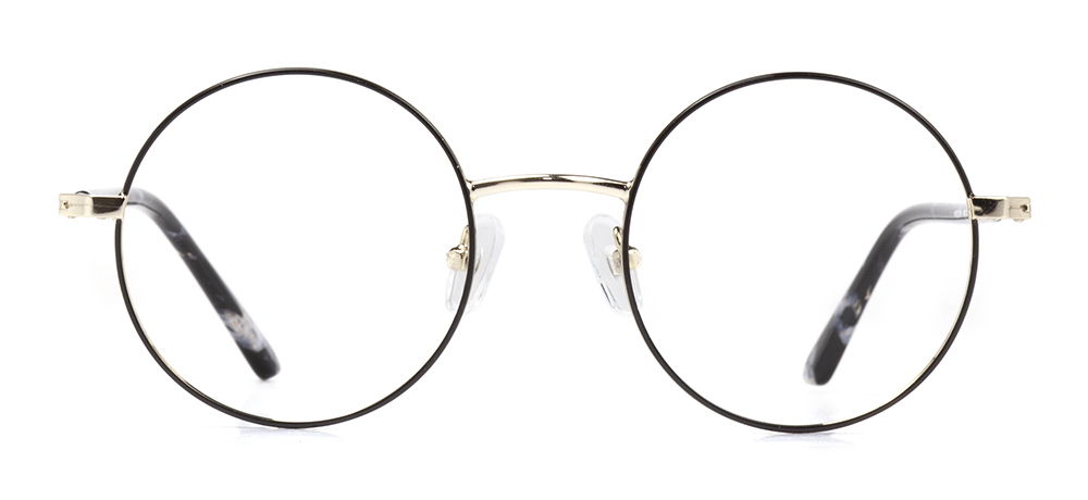 CARETTA CRTTA MTL 7549-C.01 Optik Genç Kadın Yuvarlak Çerçeveli Metal - 1