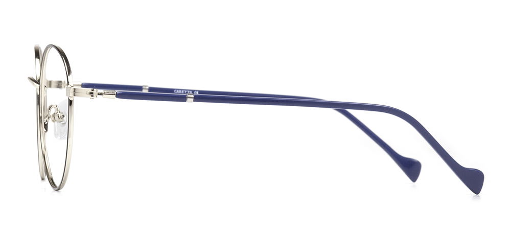 CARETTA CRTTA MTL 7550-C.01 Optik Genç Erkek,Kadın,Unisex Oval Çerçeveli Metal - 3