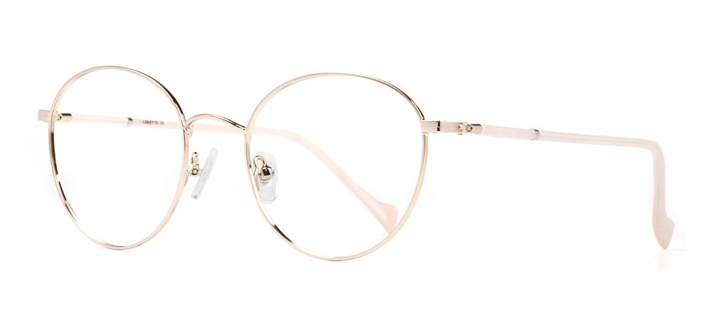 CARETTA CRTTA MTL 7550-C.03 Optik Genç Kadın Oval Çerçeveli Metal - 2