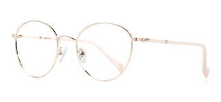 CARETTA CRTTA MTL 7550-C.03 Optik Genç Kadın Oval Çerçeveli Metal - CARETTA (1)