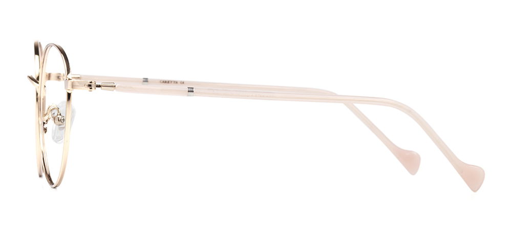 CARETTA CRTTA MTL 7550-C.03 Optik Genç Kadın Oval Çerçeveli Metal - 3