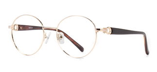 CARETTA CRTTA MTL 7551-C.03 Optik Genç,Yetişkin Kadın Oval Çerçeveli Metal - CARETTA (1)