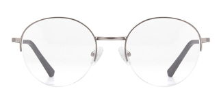 CARETTA CRTTA MTL 7552-C.03 Optik Genç,Yetişkin Erkek,Kadın,Unisex Oval Yarım Çerçeveli Metal - CARETTA