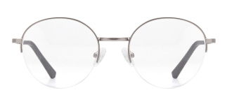 CARETTA CRTTA MTL 7552-C.03 Optik Genç,Yetişkin Erkek,Kadın,Unisex Oval Yarım Çerçeveli Metal - CARETTA
