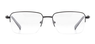 CARETTA CRTTA MTL 7553-C.03 Optik Genç,Yetişkin Erkek Köşeli Yarım Çerçeveli Metal - CARETTA