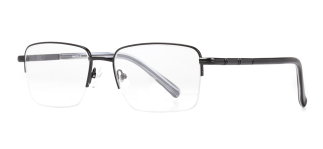 CARETTA CRTTA MTL 7553-C.03 Optik Genç,Yetişkin Erkek Köşeli Yarım Çerçeveli Metal - CARETTA (1)