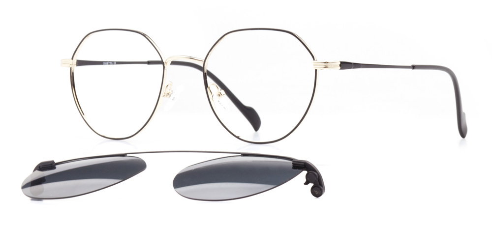 CARETTA CRTTA MTL 7554-C.01 Optik,Güneş Genç Erkek,Kadın,Unisex Köşeli Çerçeveli Metal - 2