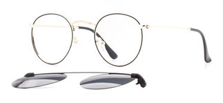 CARETTA CRTTA MTL 7555-C.01 Optik,Güneş Bebek Erkek,Kadın,Unisex Yuvarlak Çerçeveli Metal - CARETTA (1)