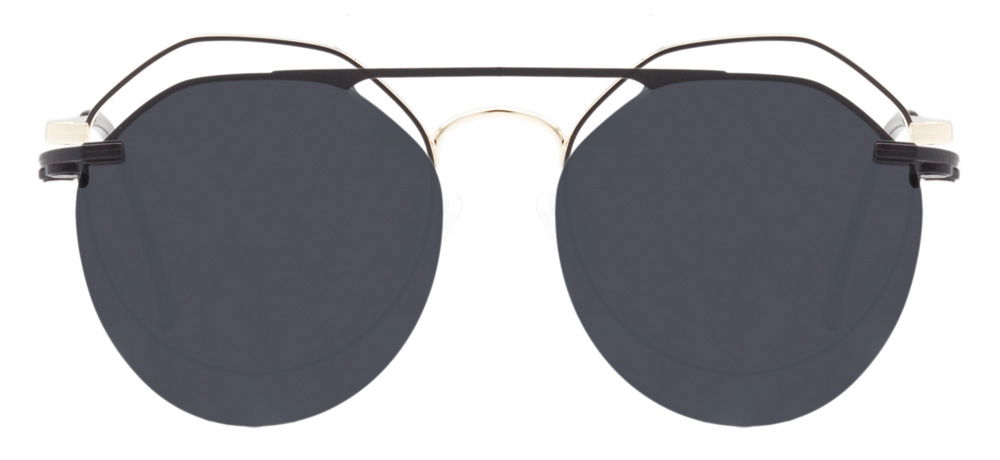 CARETTA CRTTA MTL 7556-C.01 Optik,Güneş Genç Erkek,Kadın,Unisex Köşeli Çerçeveli Metal - 1