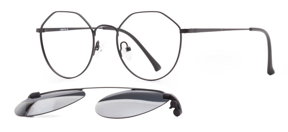 CARETTA CRTTA MTL 7556-C.04 Optik,Güneş Genç Erkek,Kadın,Unisex Köşeli Çerçeveli Metal - 2