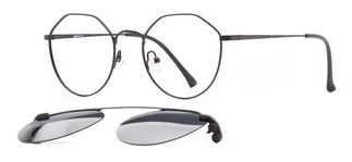 CARETTA CRTTA MTL 7556-C.04 Optik,Güneş Genç Erkek,Kadın,Unisex Köşeli Çerçeveli Metal - CARETTA (1)