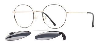 CARETTA CRTTA MTL 7557-C.01 Optik,Güneş Genç Erkek,Kadın,Unisex Yuvarlak Çerçeveli Metal - CARETTA (1)