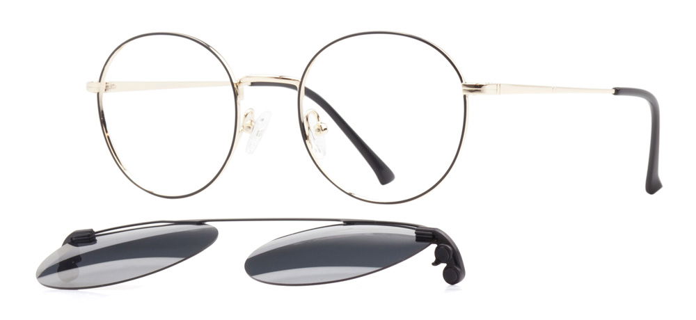 CARETTA CRTTA MTL 7557-C.01 Optik,Güneş Genç Erkek,Kadın,Unisex Yuvarlak Çerçeveli Metal - 2