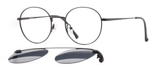 CARETTA CRTTA MTL 7557-C.04 Optik,Güneş Genç Erkek,Kadın,Unisex Yuvarlak Çerçeveli Metal - CARETTA (1)