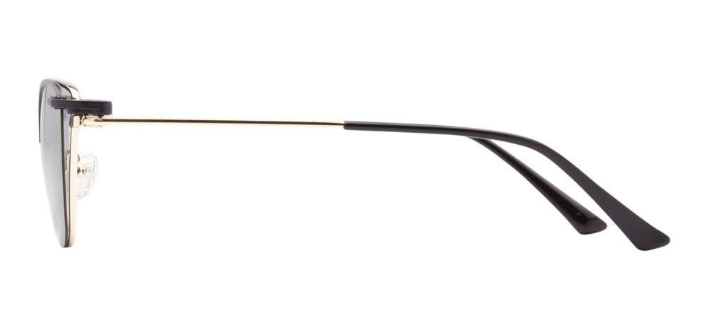 CARETTA CRTTA MTL 7561-C.01 Optik,Güneş Genç Kadın Çekik Çerçeveli Metal - 3