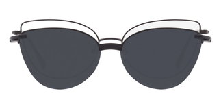 CARETTA CRTTA MTL 7561-C.04 Optik,Güneş Genç Kadın Çekik Çerçeveli Metal - CARETTA