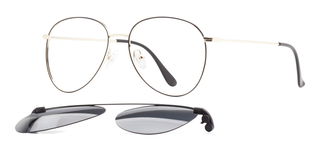 CARETTA CRTTA MTL 7562-C.01 Optik,Güneş Genç Kadın Damla Çerçeveli Metal - CARETTA (1)