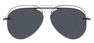 CARETTA CRTTA MTL 7563-C.01 Optik,Güneş Genç,Yetişkin Erkek,Kadın,Unisex Damla Çerçeveli Metal - CARETTA