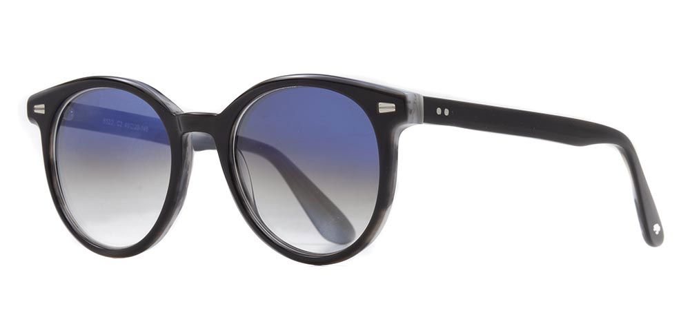 CARETTA CRTTAGÜNŞ 8522-C2 Güneş Genç Erkek,Kadın,Unisex Oval Çerçeveli Asetat UV400 - 2